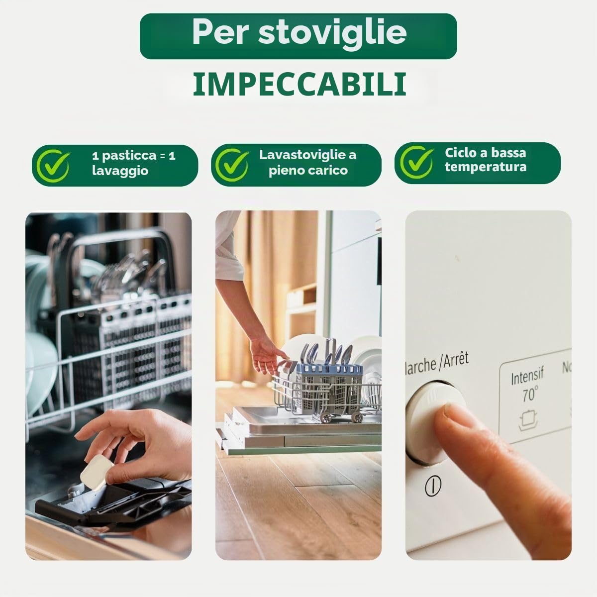 L'arbre vert Lavastoviglie idrosolubili, 60 dosi (confezione da 1)