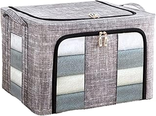 衣類 収納 ボックス - 66L 防水 折りたたみ式 - 衣服収納バッグ クローゼットオーガナイザー - 毛布、ベッドシーツ、掛け布団、おもちゃ、寝室、家庭、アパート、クローゼットの整理用