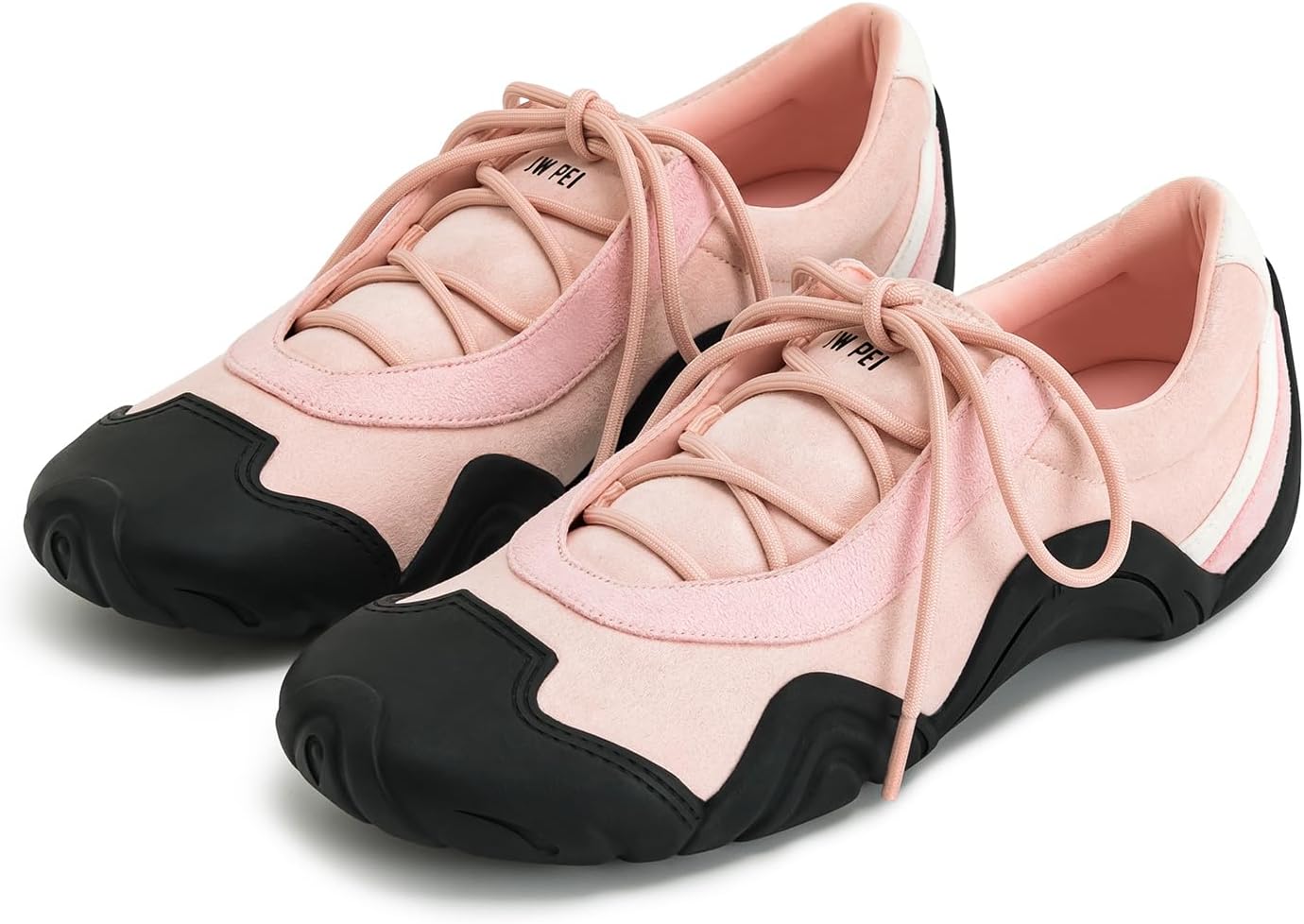 JW PEI Women's Caitlin Lace-up Ballerina Sneakers