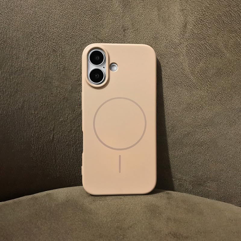 Image of ZR011 for iPhone 17 Back Case Cover | Matte Slim Fit | Camera Protection | Shockproof Silicone Case - Brown