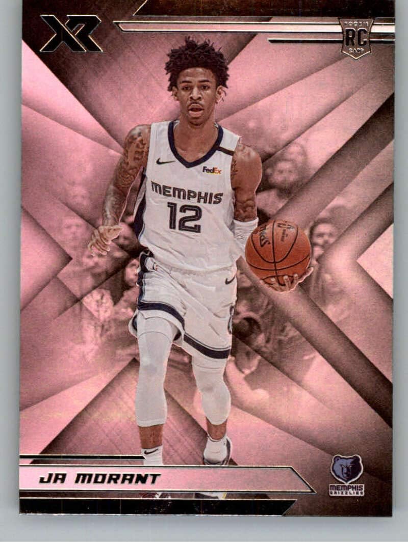 2019-20 Panini Chronicles XR Basketball #272 Ja Morant Memphis Grizzlies Official NBA Trading Card From Panini America