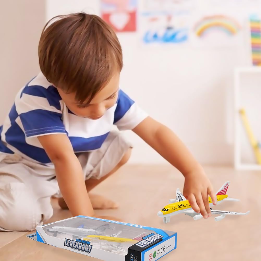 Aviones de Juguete para Niños - Set de 2 Aviones Planeadores - Regalos de Deportes al Aire Libre - Modelo de Avión para Cumpleaños