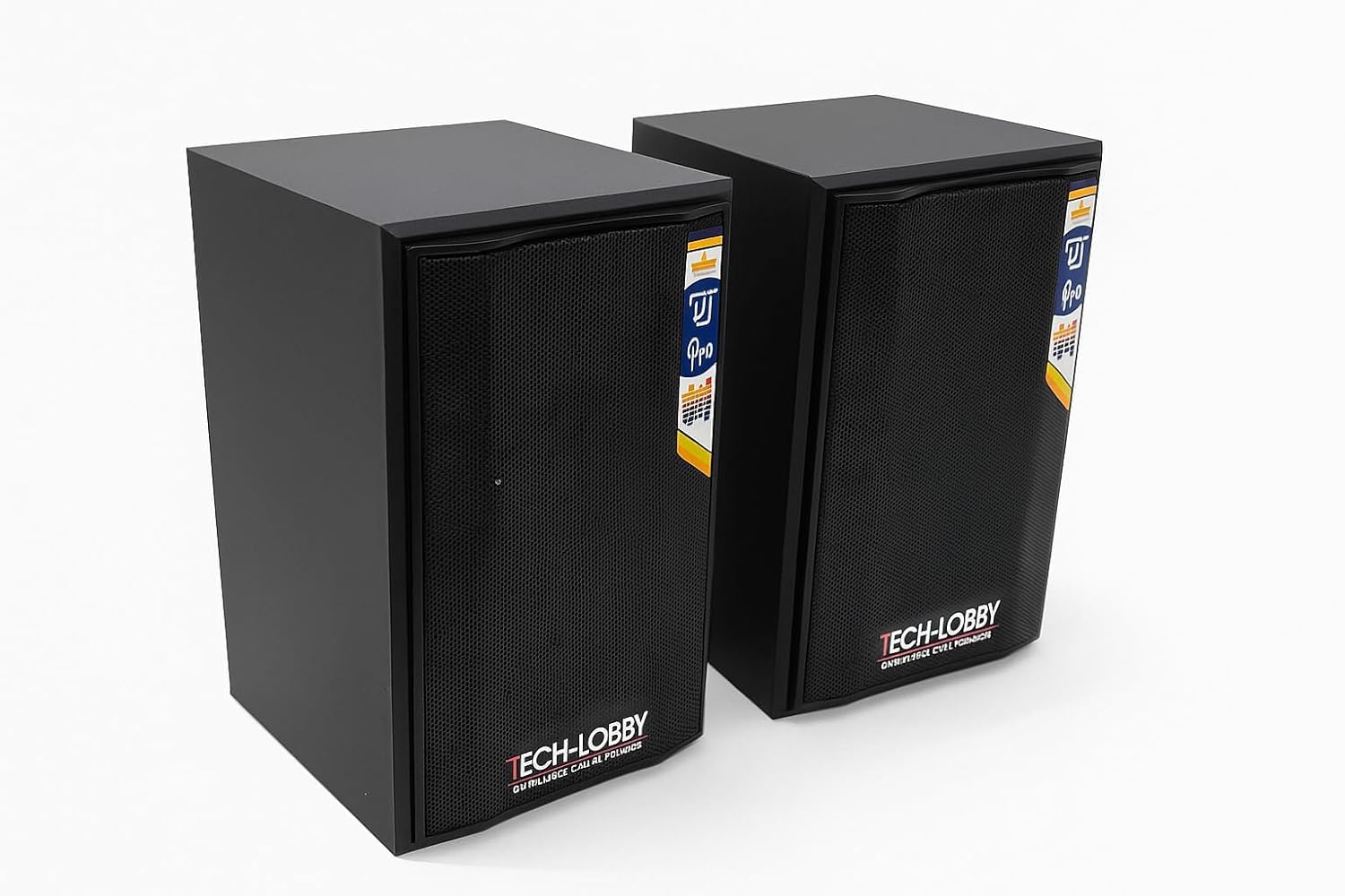 Premium Passive Bookshelf Speaker 80W | Big Magnet Woofer | Compact Home Audio & Studio Monitor Sound