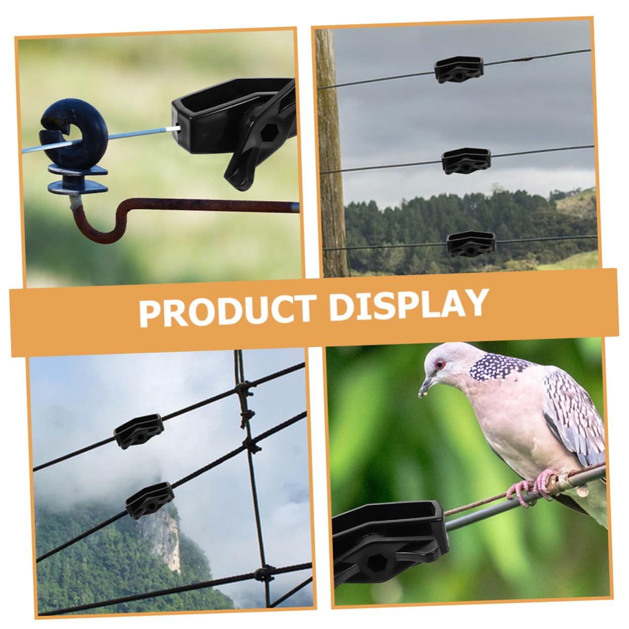 Toddmomy 32pièces Tendeur De Câble Métallique Multi-Fonction pour Clôture De Jardin Résistant Et Portable Outil De Tension pour Corde Et Fil