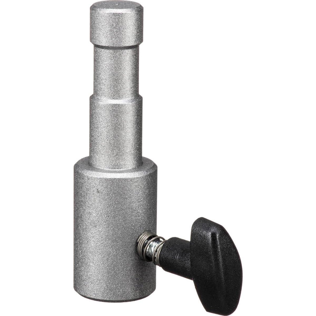 Manfrotto 153 Mole Richardson Adapter Converts 5/8-Inch Stud 48mm Long Mount - Replaces 3106,Gray