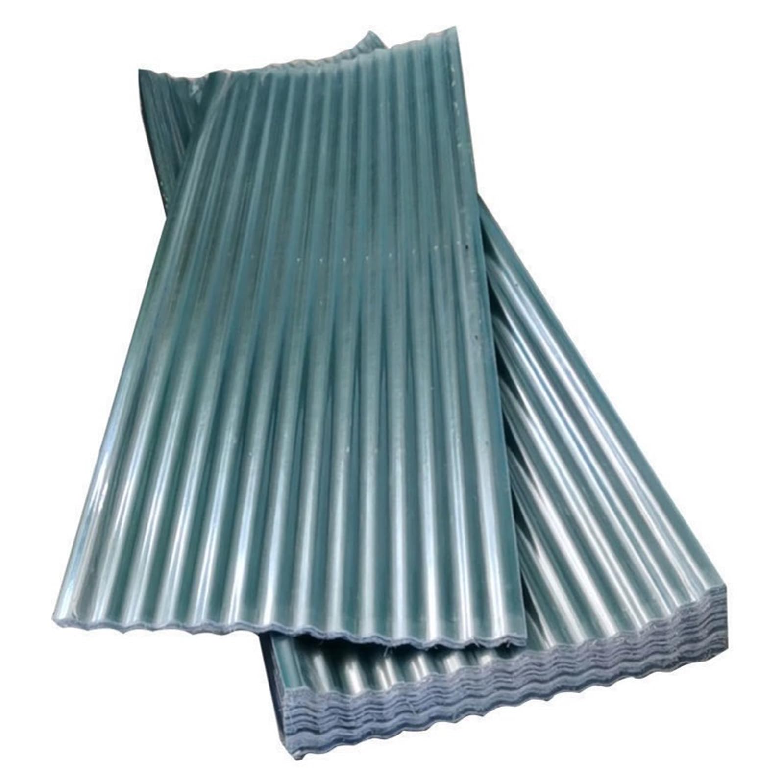 Kddfn 10 Pcs Clear Roof Sheet,Corrugated Roofing Sheets,Building Roofing Material,1.5Mm Roofing Cladding Panel,Fiberglass Daylighting Panels,For Carport Greenhouse,1/3/5/6/8/10/15 Pcs (0.9X1.7m/35X67in,)