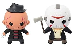 Freddy Vs. Jason: Spooktacular 3D Foam Magnet Duo
