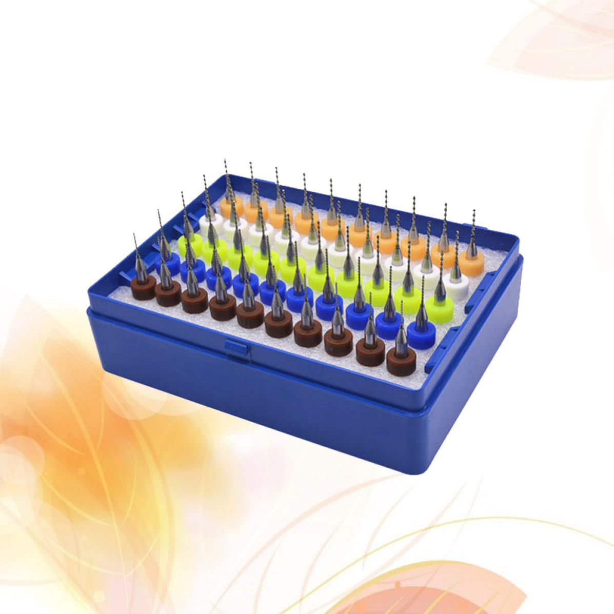 50pcs PCB Carbide Micro Drill Bits 0.5-0.9mm for CNC Plastic