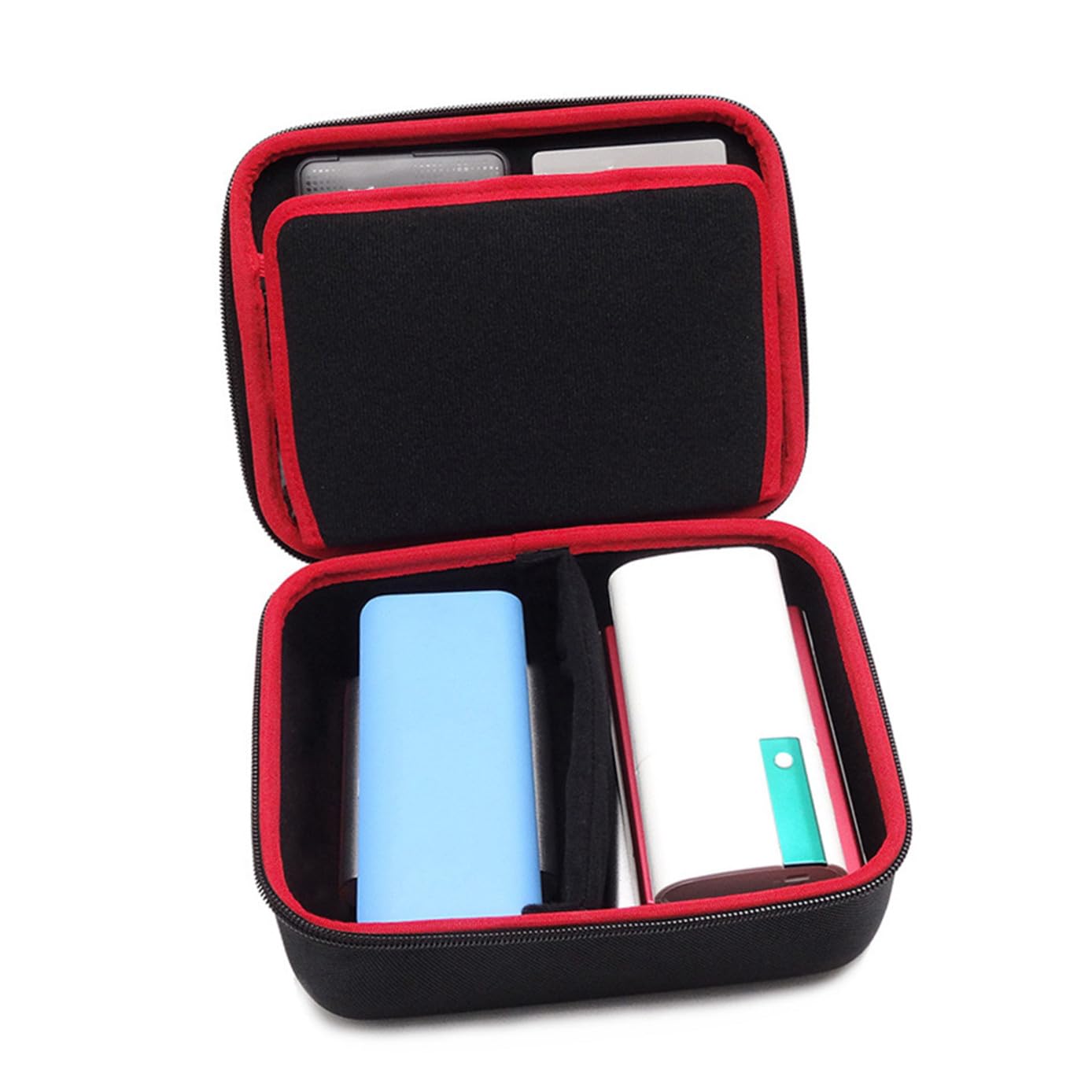Organizer Portatile per Accessori Digitali Custodia Antiurto per Hard Disk Power Bank e Mouse Organizer Viaggio per Portaoggetti Elettronici