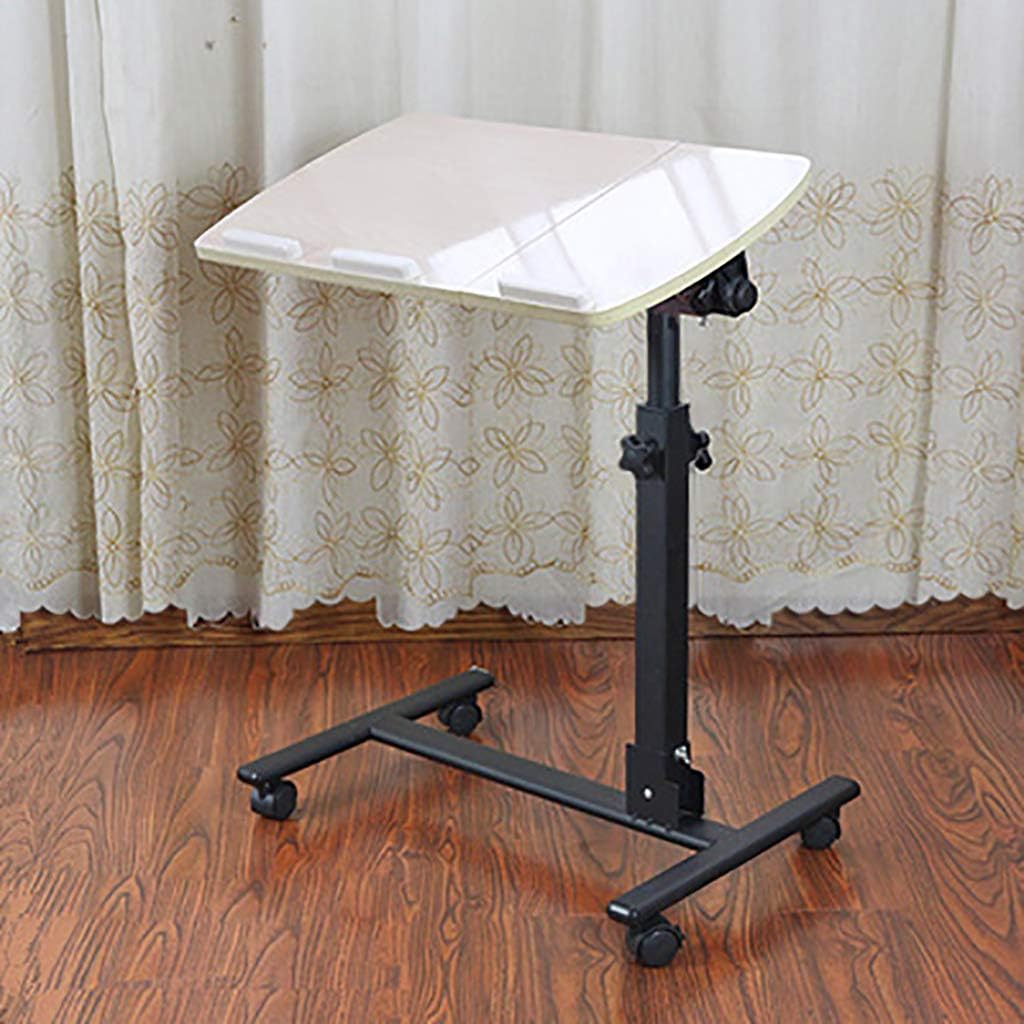 Buy CIKO Medical Adjustable Tilt Overbed Bedside Table with Wheels for