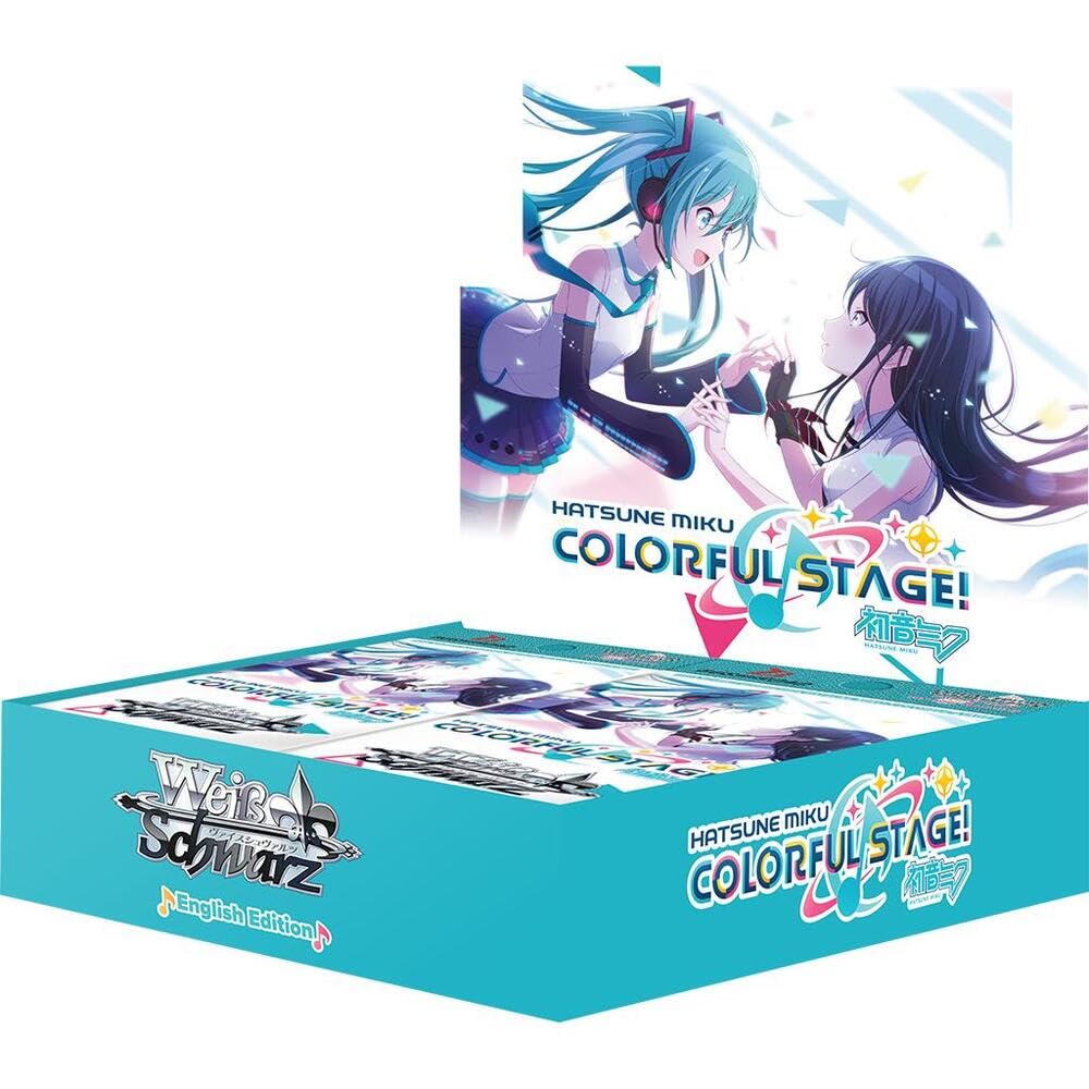 Weiss Schwarz: Hatsune Miku colorido escenario Caja de refuerzo - 12 paquetes