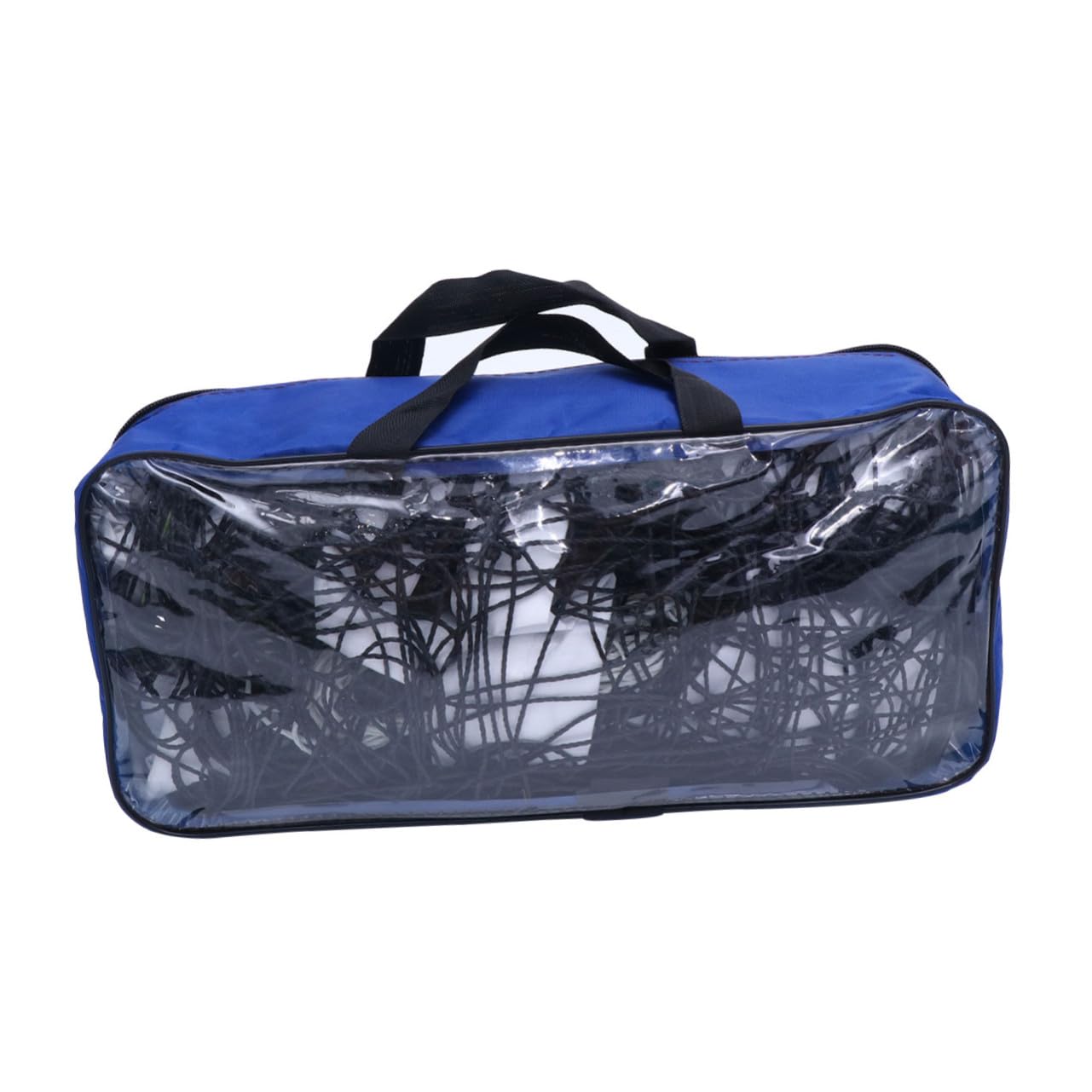 SUPVOX Filet de Beach-Volley Standard Professionnel en Polyester Résistant, Réglable et Portable, Filet de Volley-Ball Sportif pour Entraînement et Compétition en Extérieur, Usage Plage et Terrain