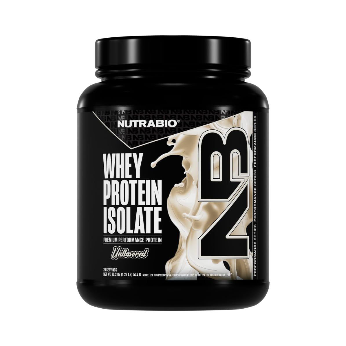 NutraBio 100% Whey Protein Isolate