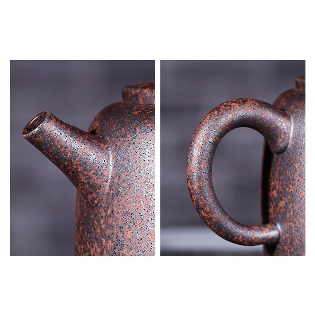Ceramiczny czajniczek kwiat czajniczek fioletowy glina czajniczek ręcznie robiony czajniczek popołudniowa herbata impreza salon domowy czajniczek dzbanek do herbaty ceramiczny