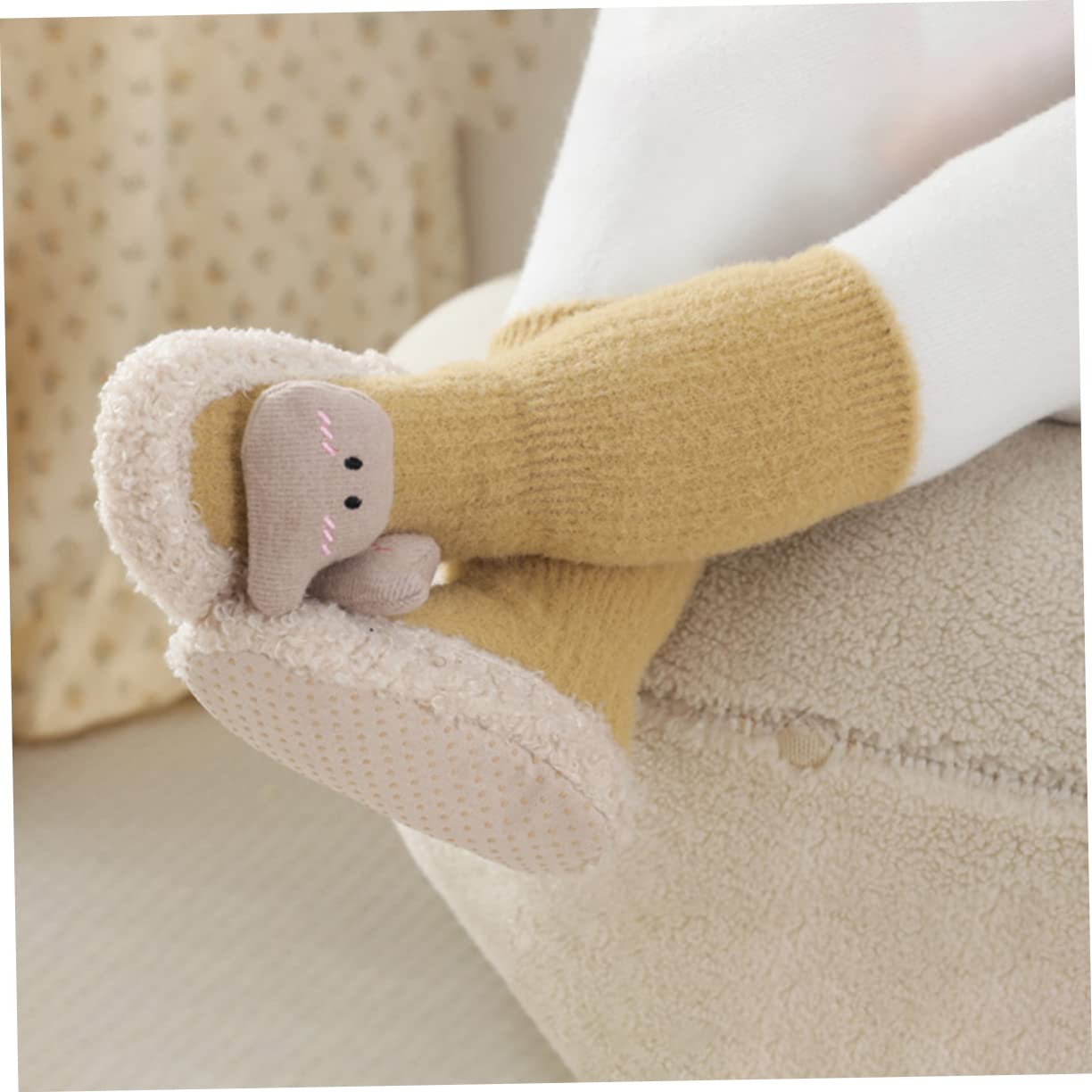ibasenice 5 Pares Calzado Para Niños Pequeños Calcetines De Bebé Calcetines De Bebe Recien Nacido Calcetines Antideslizantes Para Bebés Calcetines De Niño Sujetar Niña Regalo Nylon