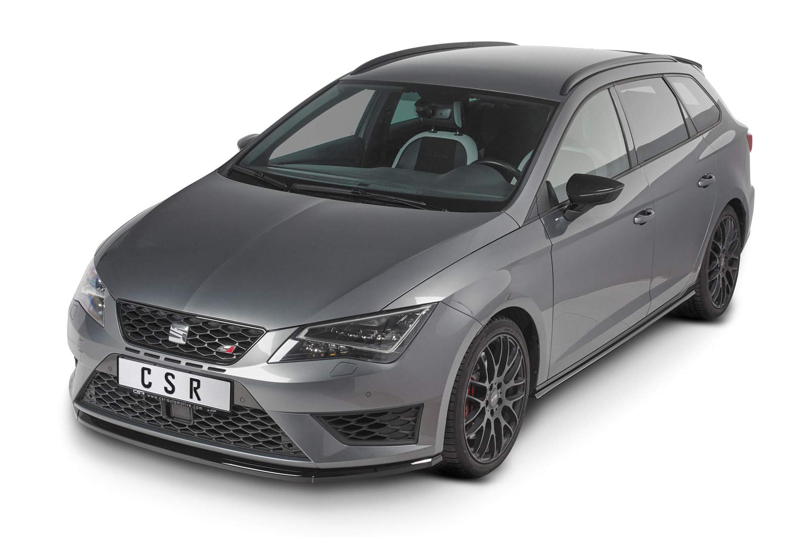 CSR-Automotive Cup-Spoilerlippe mit ABE Kompatibel mit/Ersatz für Seat Leon III 5F Cupra/FR CSL391-G
