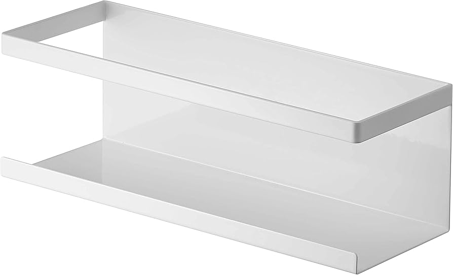 Amazon|山崎実業(Yamazaki) マグネットラック ワイド ホワイト 約W24 Amazon|山崎実業(Yamazaki) マグネットラック ワイド ホワイト 約W24