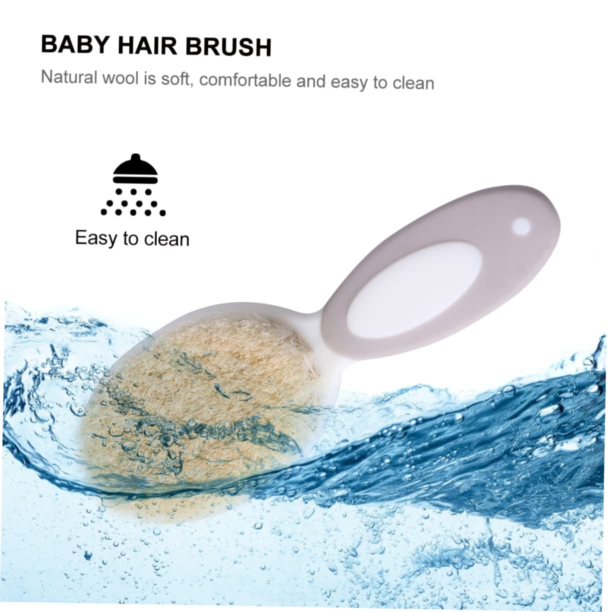 ibasenice 6 Pz Set Di Shampoo Per Bambini Spazzola Per Neonato Bagnetto Spazzole Da Bagno Per Bambini Pettine Per Toelettatura Infantile Lana Bambino Scrubber Multifunzione