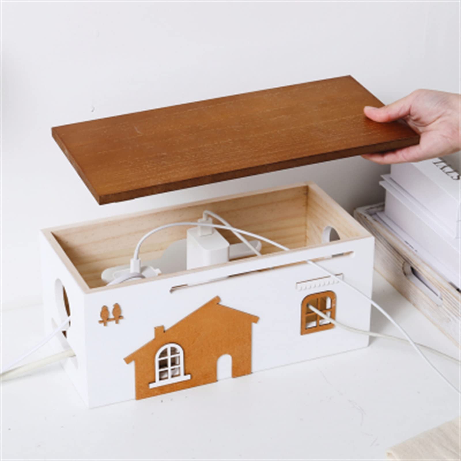 Kabelmanagement-Box Patch-Panel-Power-Management-Box Router-Management-Box