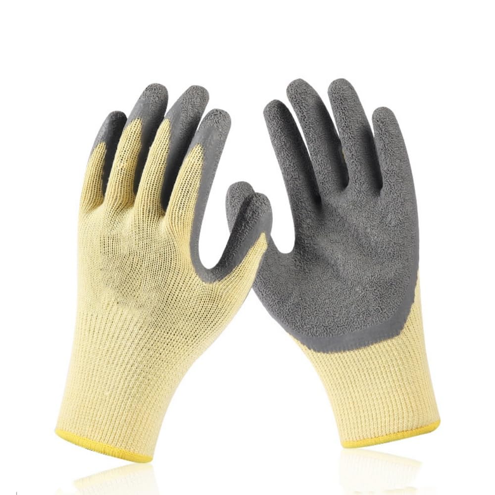 Wokyo Insulated Electrician Gloves, 400v High Voltage Resistant Gloves for Men Electric Work Shock Protection Safety Glove With Rubber Non Slip Design for Liners Men Electric Maintenance, Instrument