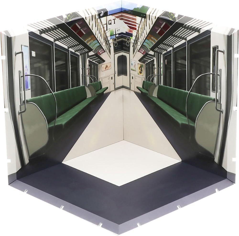 【未使用品】じおらまんしょん150　列車内　ディスプレイ　背景 未使用品】じおらまんしょん150 列車内 ディスプレイ 背景