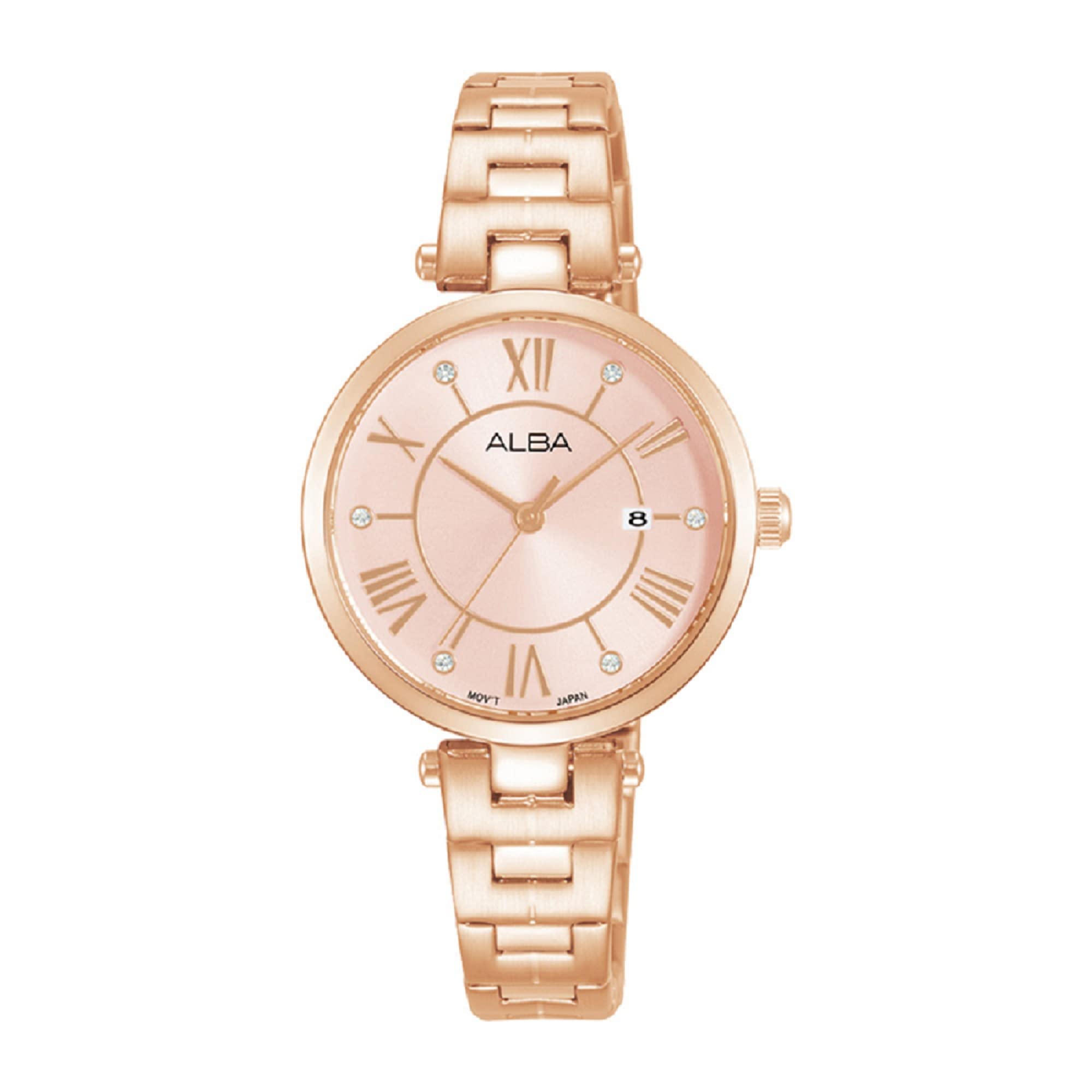 Alba Stainless Steel Women Analog Wristwatch Ah7Am8X1, Rose Gold Dial, Rose Gold Band (B0BDDQT84Z) Amazon Price History, Amazon Price Tracker