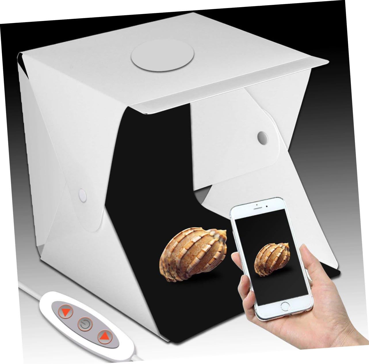 Brightness Mini Photography Lighting Cube Tent Portable Led Photo Backdrops for Item Product Photography