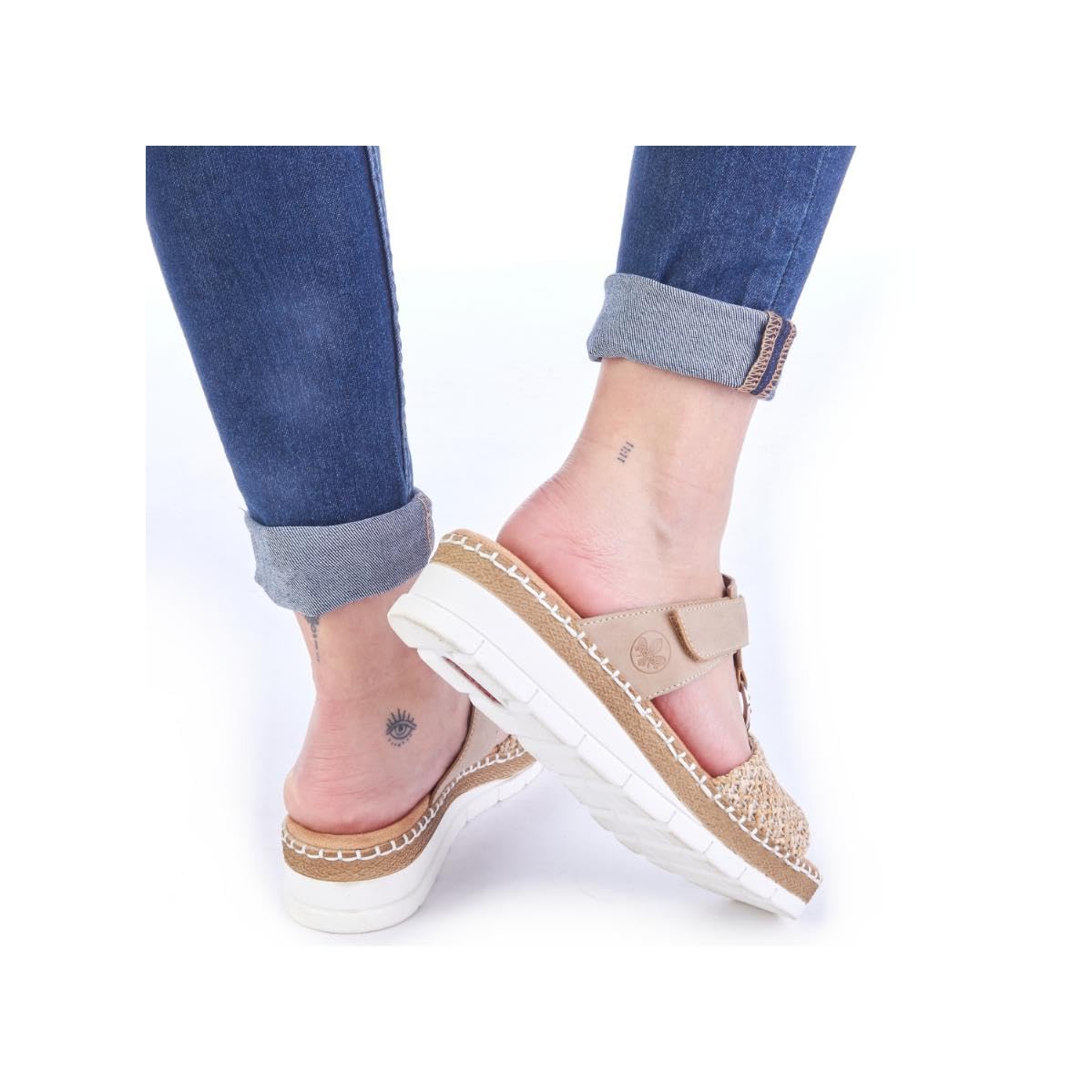 Rieker V1243 Sandalia Mujer