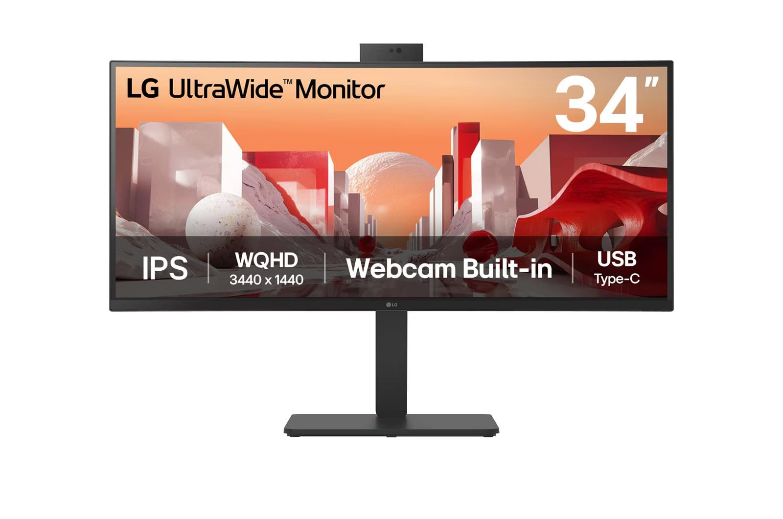 Lg 34ba85qE-B.aeu 86,7cm (34") 21:9 Ips Ultrawide Uwqhd Monitor Hdmi/dp/usB-C [energieklasse F](34ba85qE-B.aeu)