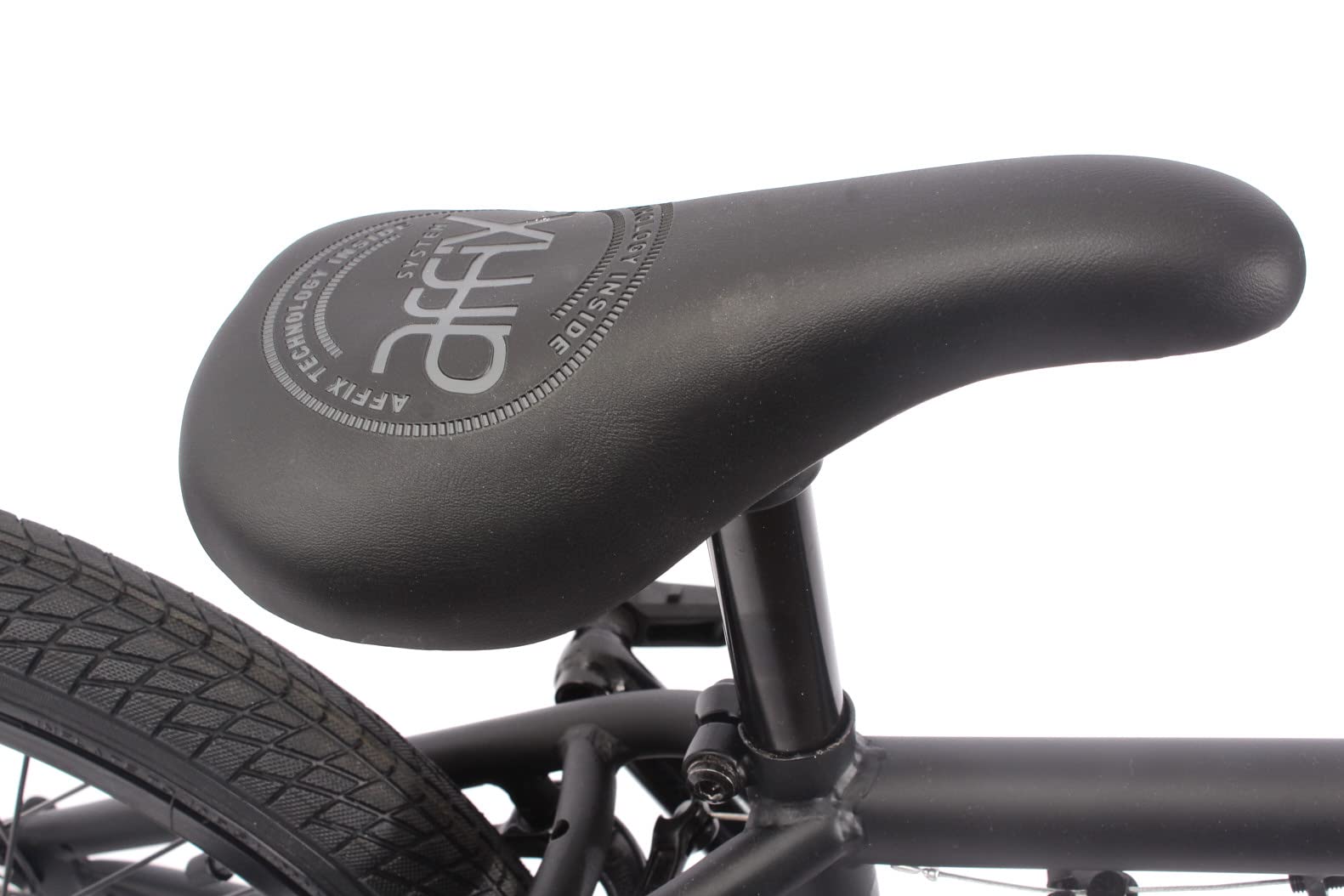 KHEbikes BMX Fahrrad Arsenic, 18 Zoll, patentierter Affix 360° Rotor, für Kinder und Jugendliche, schwarz, superleichtes Gewicht - nur 10,1kg
