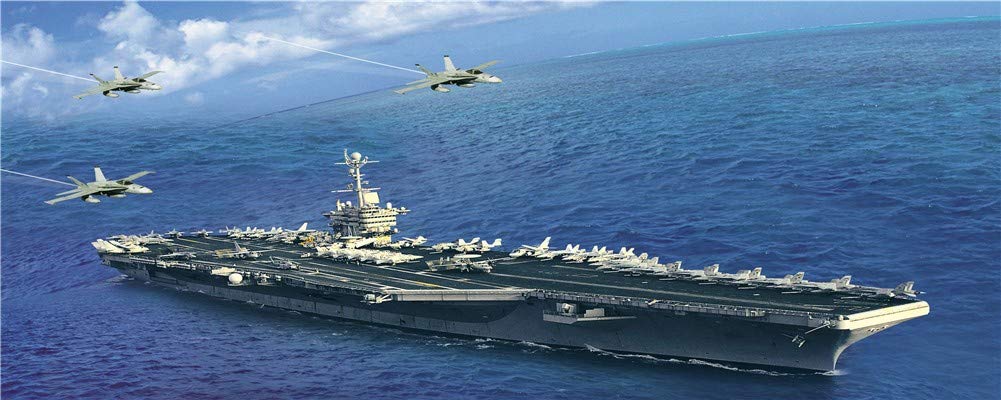 Zuoyun DIY 5D Diamond Painting by Number Kit,5D diamond art full drill Aircraft carrier 40x120cm(16x48in) Crystal Embroidery Cross Stitch Arts Craft Supply for Home Canvas Wall Decor