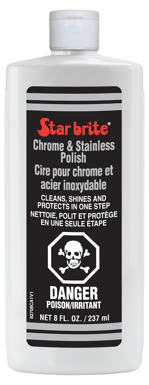 STAR BRITE Chrome and Stainless Polish (8-Ounce)