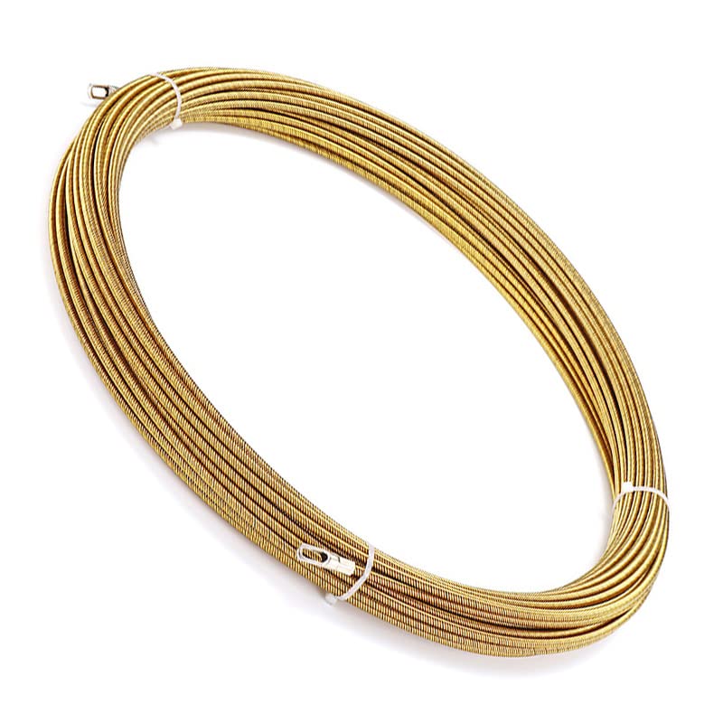 Tirador de Cables con Cinta, Carrete de Cinta pasacables de 3 mm, 5-30 m, Metal, Fibra de Vidrio, metálico(30m)