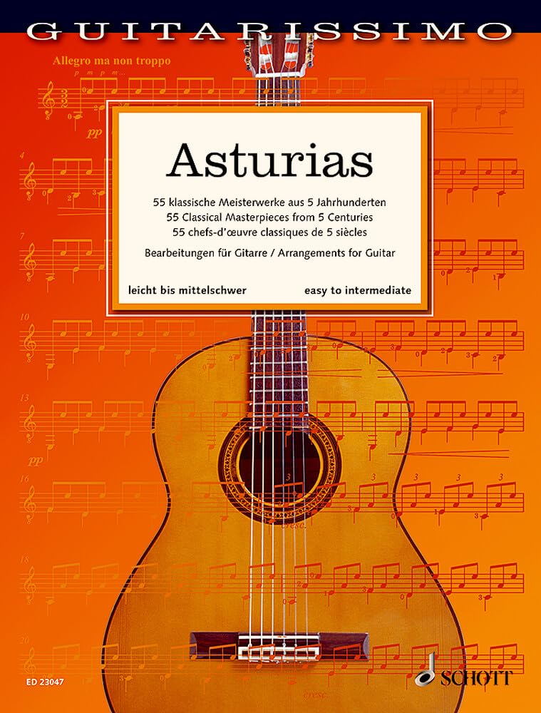 Asturias: 55 Classical Masterpieces from 5 Centuries (Guitarissimo) Paperback – 22 Mar. 2019