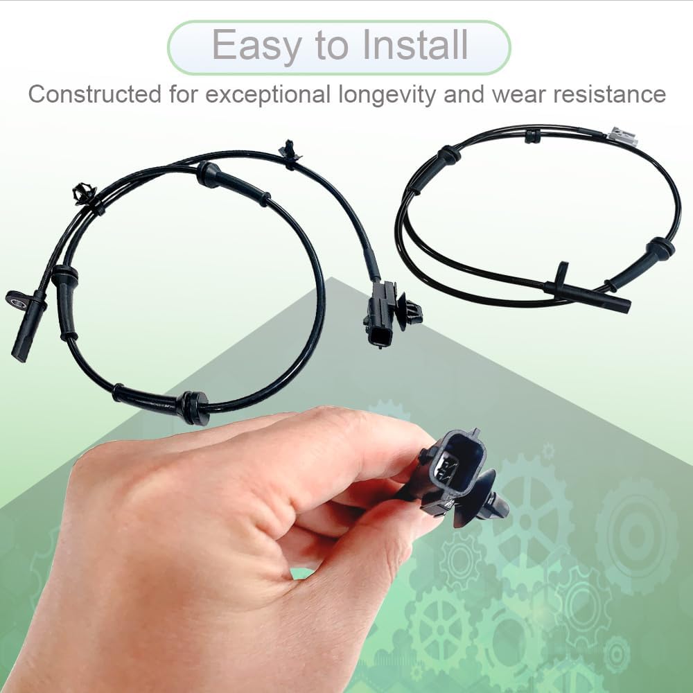 4PCS ABS Wheel Speed Sensor Compatible with 2014-2018 for Nissan Altima 2016-2020 for Nissan Maxima Replacement with 47910-3TA1A 47910-3TA2A ABS Sensor