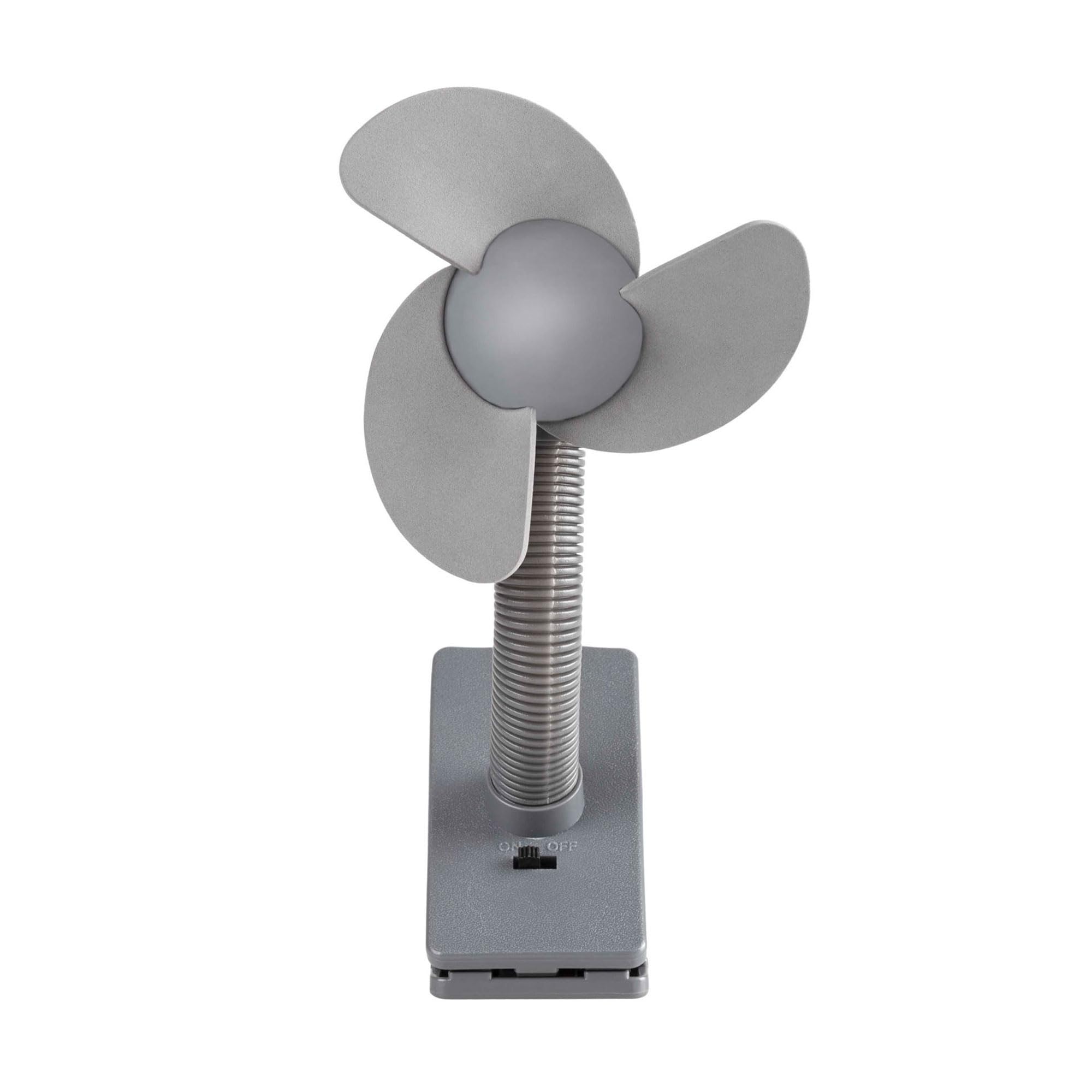 Dooky Universal Stroller Fan – Baby Safe Soft Foam Blades, 360° Rotatable Clip-On Fan for Pram, Car Seat, Cot & Playpen | Portable Battery Operated Cooling Fan-image-27