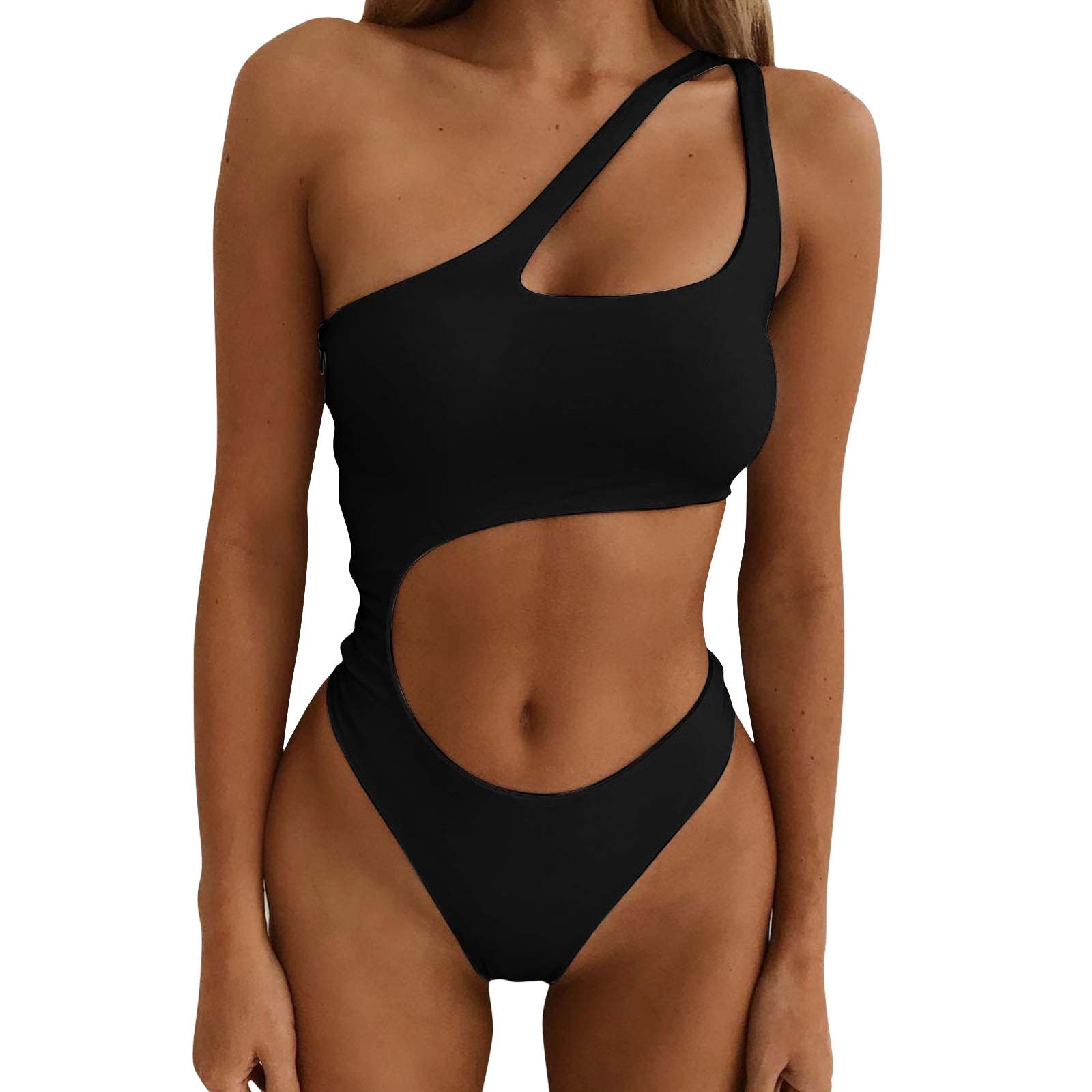 Hanaturu Bañador Rebajas Mujer,Trajes De Baño De Embarazadas,Traje de baño para Mujer Trajes de baño de Parte Inferior de Corte Traje de baño Atlético con Parte Inferior de Boyshort Bikini Lentejuelas Mujer