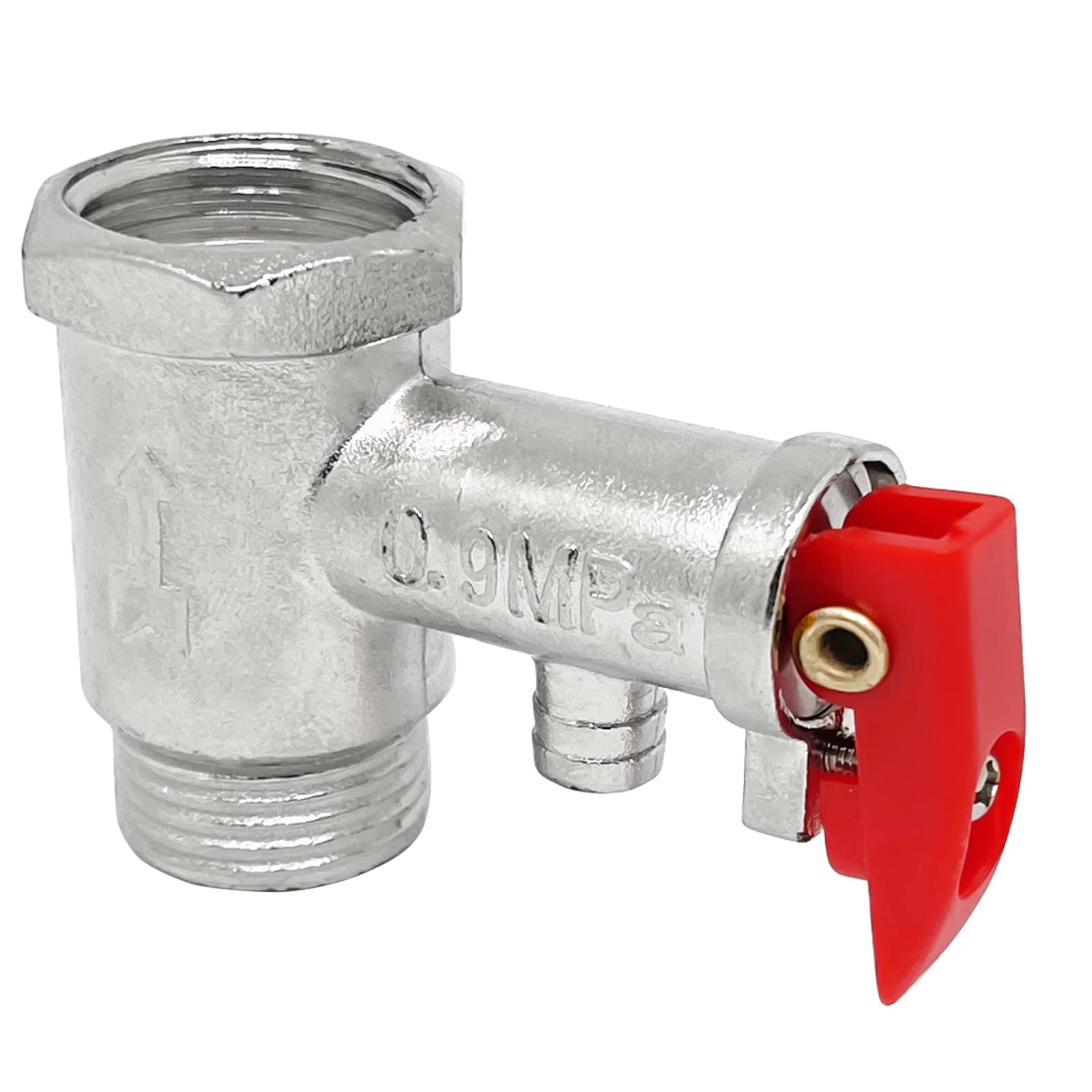 1pcs 1/2Inch Pipe Thread Water Heater Service Pressure Reducing Valve,Push to Connect Brass Plumbing Fittings(0.9mpa)-picture-21