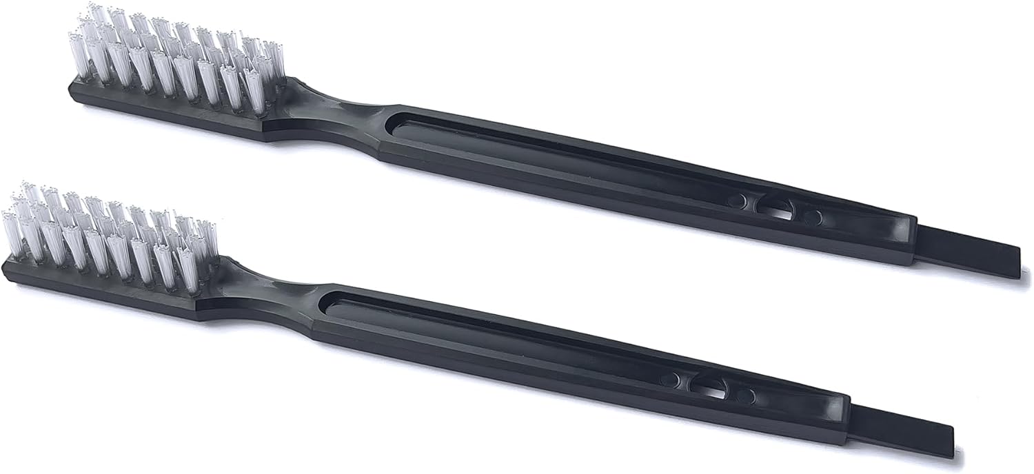 Juicer Cleaning Brushes Compatible with Omega 8006, VRT, 8004 8003 VERT VRT350 VRT330 Masticating Juicers Replacement Cleaner, HD Bristles (2 Brushes)