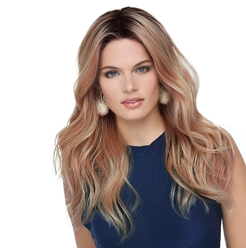 Raquel Welch STATEMENT STYLE Peluca moderna de capas largas de Haiuwear, tamaño promedio de la gorra, trigo RL1422SS