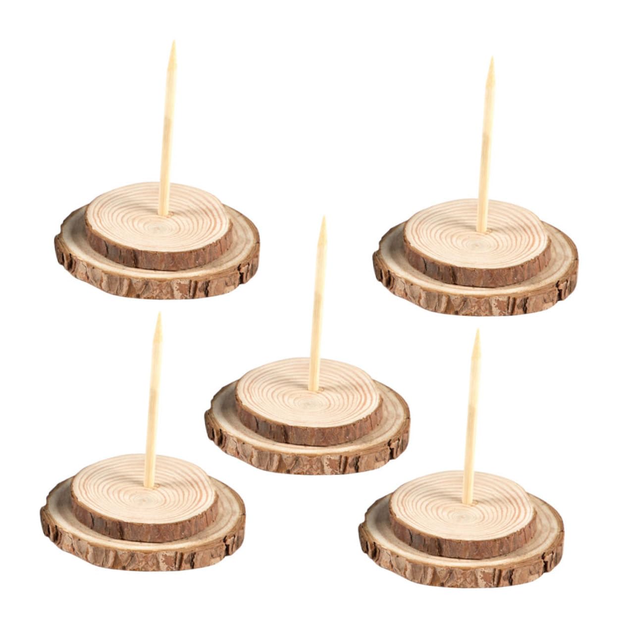 OFFSCH 5pcs Vintage Wooden Base for Christmas Trees Sturdy Stand for Artificial Trees Easy Assembly Diameter Christmas Stand Base for Holiday Decor