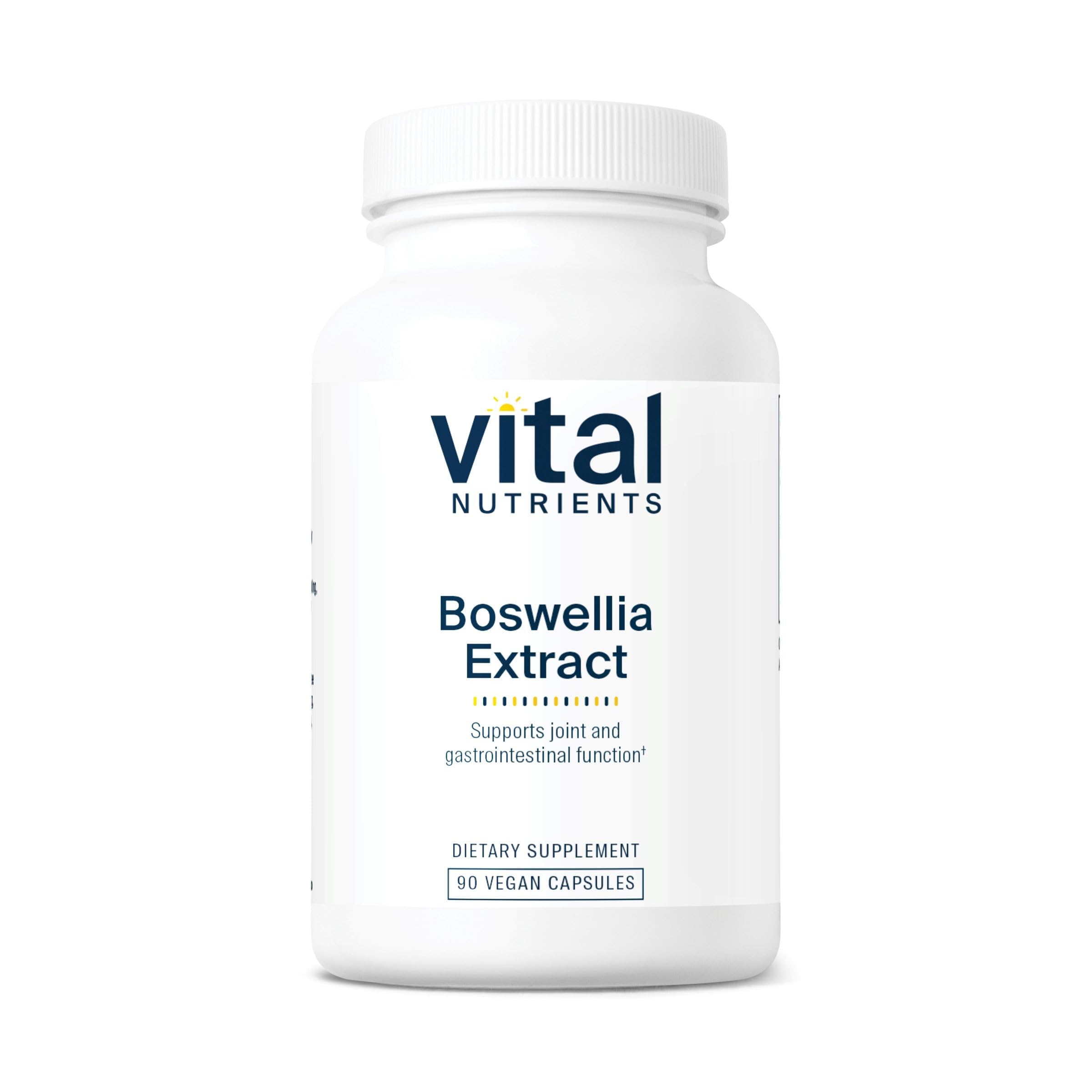 Vital Nutrients Boswellia Extract 400mg | Boswellia Extract Capsules | Herbal Support for Joint, Immune, and Digestive Health | Gluten, Dairy, Soy Free | Non-GMO | 90 Capsules