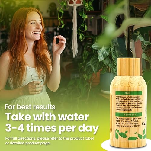 Miniatura 5 de Bestmade Total Tissue Cell Salt Mineral Combination BIO28 - Ayuda a que tu cuerpo absorba y utilice los nutrientes, aumenta los niveles de energía,