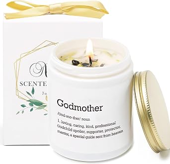 Godmother Candle, Godmother Proposal Gift, God Mother Candles Gift, God Mother Present from Godchild, Birthday Candle Gifts, Vanilla Lavender Scented Candle