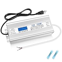 Vista 9 de Controlador LED de 400 vatios, fuente de alimentación impermeable IP67 de 12 V, CA 90-140 V a CC 12 V 33.3 A transformador de bajo voltaje