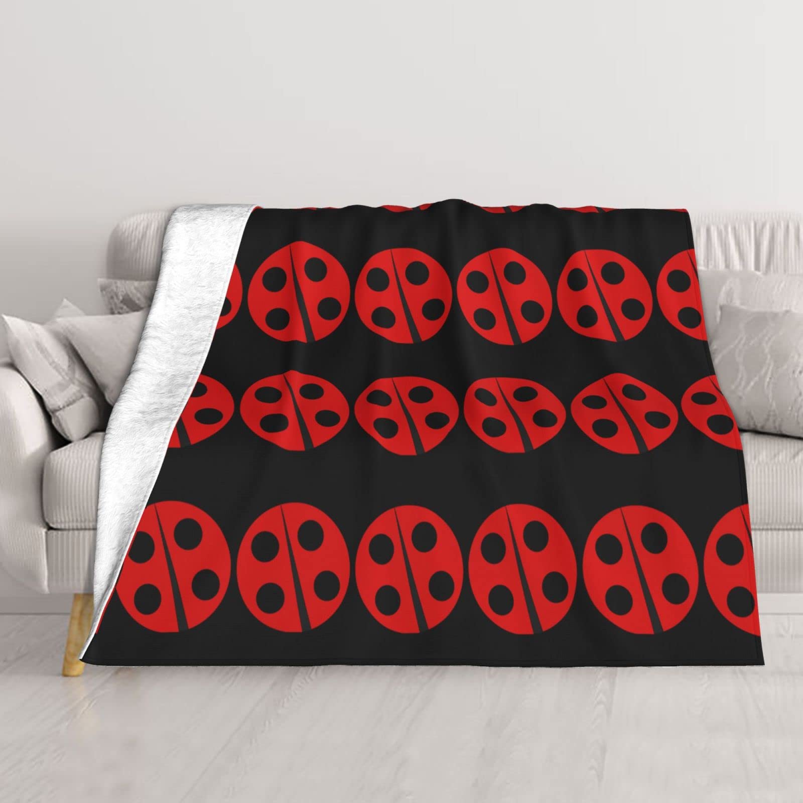 Couverture en peluche anti-froid grand format pour canapé et lit