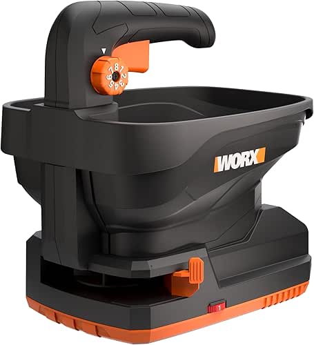 WORX 20V Cordless Seed Spreader 6-Speeds 5-Ft. Max Distance, Fertilizer