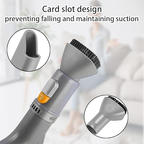 Miniatura 3 de Ytaland - Juego de 2 herramientas para grietas y cepillo para polvo compatible con Shark Navigator Lift-Away Aspiradora modelos NV350, NV352, NV355,