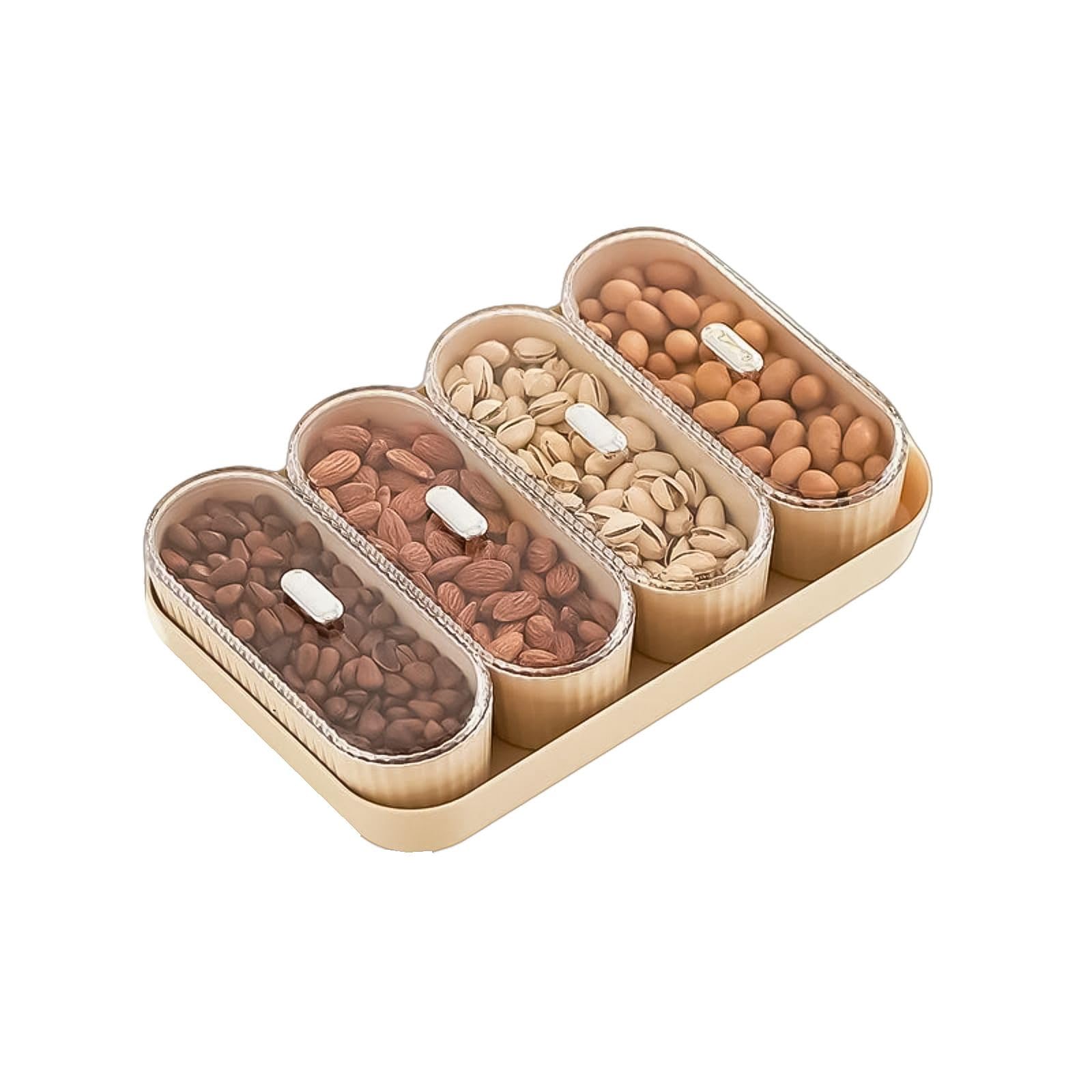 Buxuaaaa Stylish and Sturdy Fruit Tray for Breakfast Lunch Dinner Table Setting Safe Materials Home Accessory for Household Stylish Serving Plate