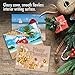 The Best Card Company - 10 Thank You Christmas Cards with Envelopes - Boxed Gratitude Assortment, Xmas Holiday Cards (4 x 5.12 Inch) - Season's Beachin M6651XTB